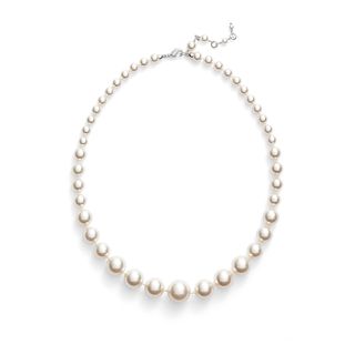 Nadri + Graduated Imitation Pearl Necklace