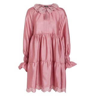 Stine Goya + Daki Blouson Sleeve Mini Dress