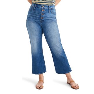 Madewell + High-Waist Button-Fly Jeans