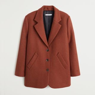 Mango + Lapels Wool Coat