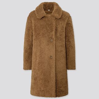 Uniqlo + Tailored Fleece Coat