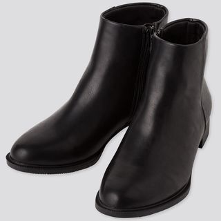 Uniqlo + Women Zip Side Short Boots