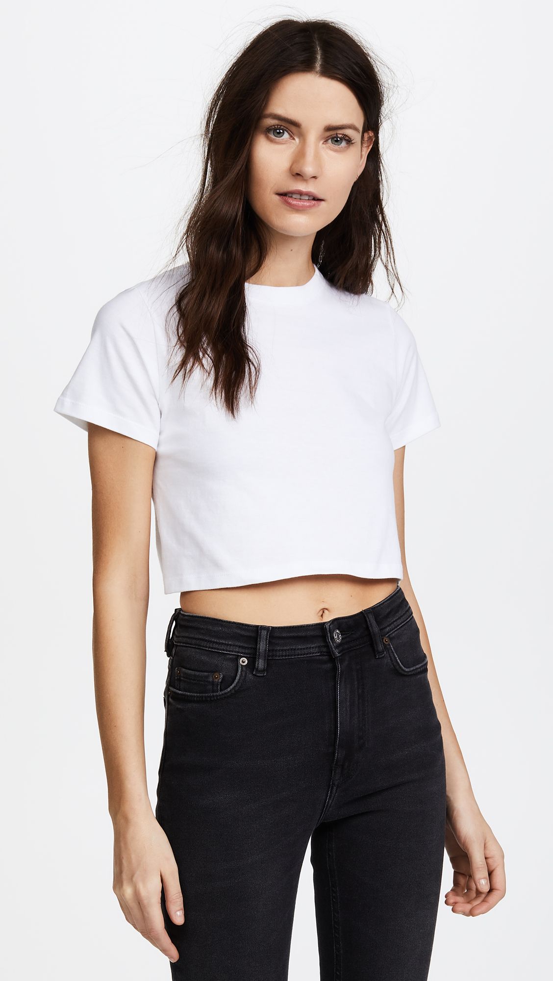 6 Plain White Tees Celebrities Swear By | Who What Wear