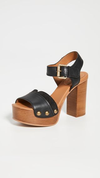 See by Chloe + Saya Tall Clog Sandals