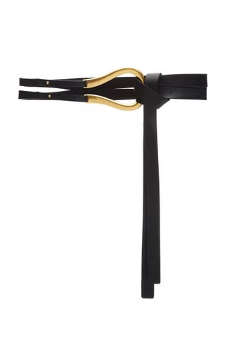 Bottega Veneta + Horseshoe Leather Waist Belt