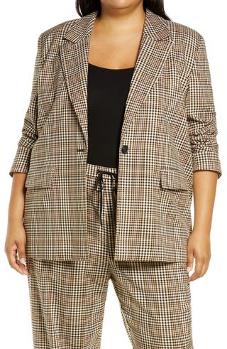 Treasure & Bond + Easy Plaid Blazer