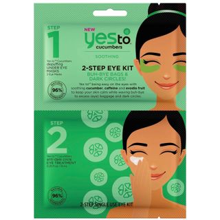 Yes To + Cucumbers 2-Step Eye Mask Kit