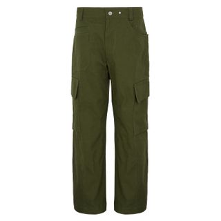 Jacquemus + Cueillette Army Green Cotton Cargo Trousers