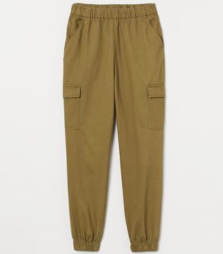 H&M + Twill Cargo Trousers