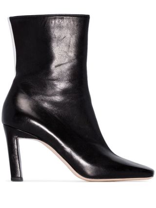 Wandler + Isa 85mm Two-Tone Ankle Boots