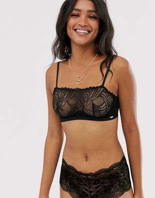 Lindex Giovanna + Lace Strappy Bandeau Bralette