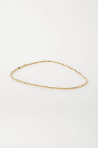 Laura Lombardi + Rope Gold-Plated Necklace