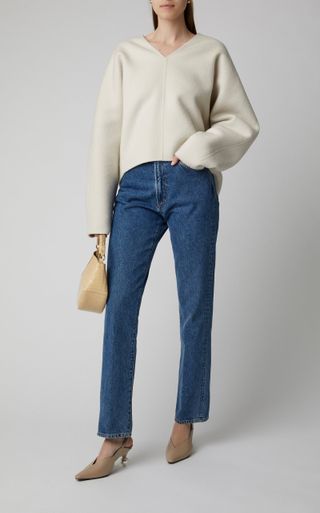 Totême + Rennes Wool And Cashmere Sweater