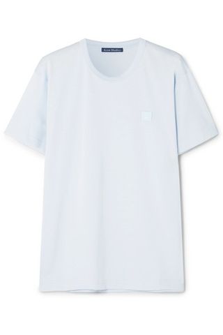 Acne Studios + Nash Face Cotton Jersey T-Shirt