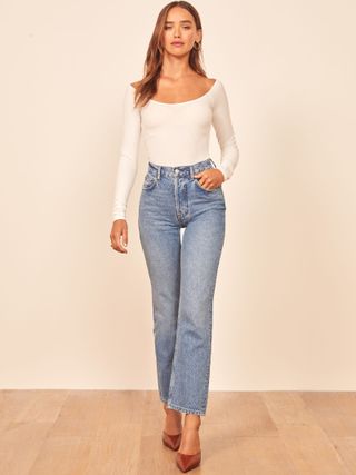 Reformation + Cynthia High Relaxed Jean