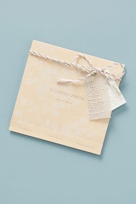 Anthropologie + Scented Paper Set