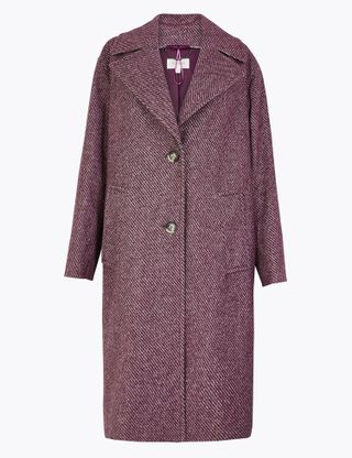 Marks and Spencer + Wool Cocoon Coat