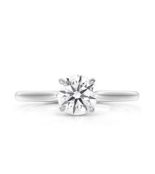 Hearts On Fire + Camilla 4-Prong 1-Carat Engagement Ring