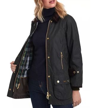 Barbour + Icons Beaufort Waxed Cotton Rain Jacket