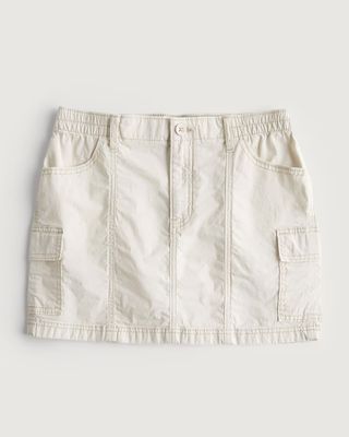 Hollister + High Rise Poplin Cargo Mini