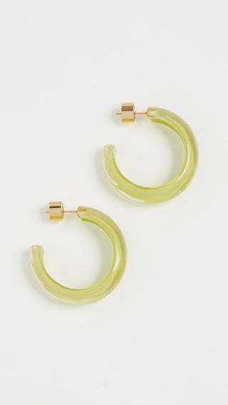Alison Lou + Small Jelly Hoop Earrings