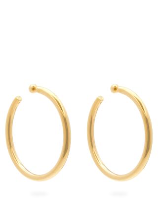 Sophie Buhai + Everyday Large Gold-Vermeil Hoop Earrings