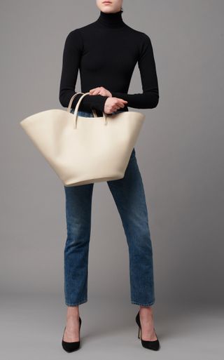 Little Liffner + Two Way Tulip Large Leather Tote