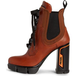 Prada + Platform Block Heel Boot