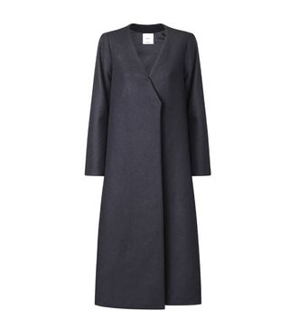 Leandra X Mango + Recycled wool oversize coat