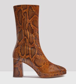 Miista + Carlota Citrine Snake Boots