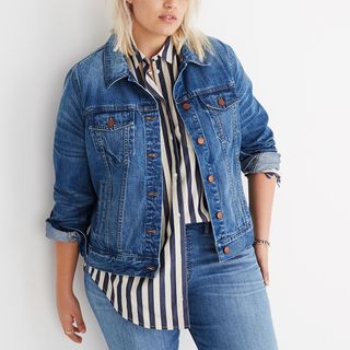 Madewell + The Jean Jacket in Pinter Wash