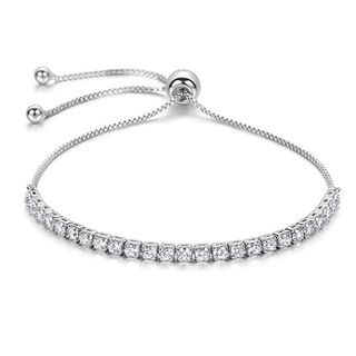 J.Fée + Sterling Silver Plated Adjustable Bracelet