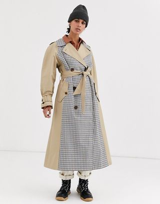 ASOS Design + Longline Trench Coat