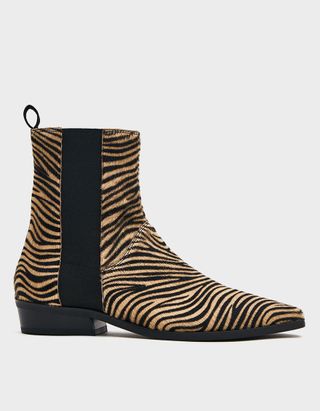 Atelier by Vagabond + Alison Pull-On Boot in Zebra