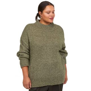 H&M + Mock-Turtleneck Sweater