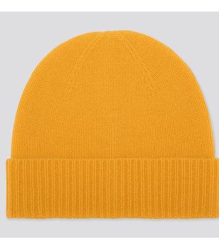 Uniqlo + Cashmere Knitted Beanie Hat