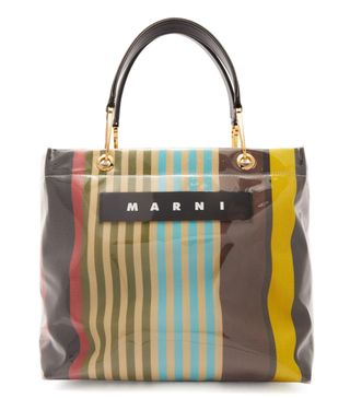 Marni + Glossy Grip Medium PVC Tote