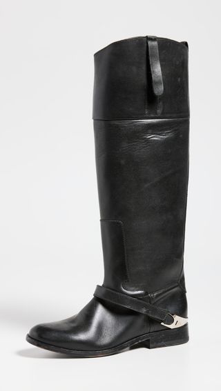 Golden Goose + Charlie Leather Riding Boots