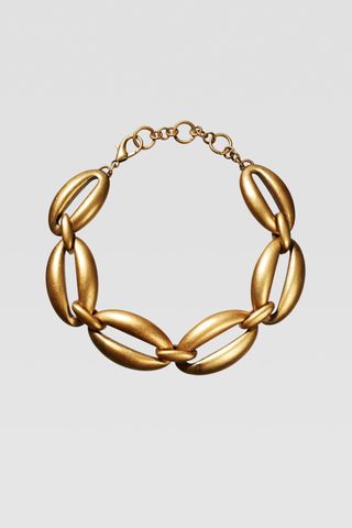 Zara + Limited Edition Oval Link Necklace