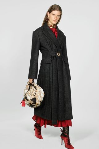 Zara + Belted Coat