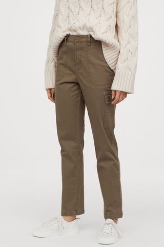H&M + Ankle-Length Cargo Pants