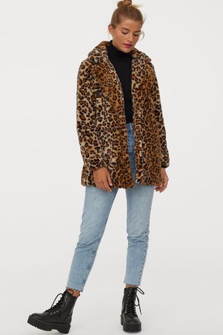 H&M + Faux Fur Jacket