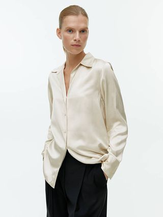 Arket + Satin Shirt