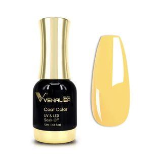 Venalisa + Gel Nail Polish in Milky Yellow