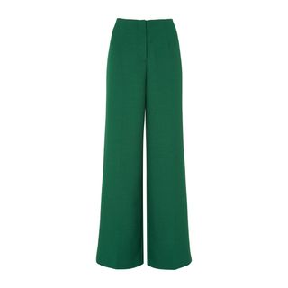 Kitri + Agnes Green Tailored Trousers