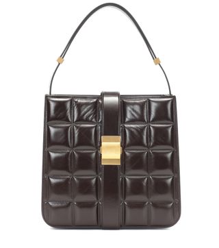 Bottega Veneta + The Padded Marie Leather Shoulder Bag