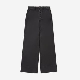 Everlane + The Lightweight Button-Fly Wide Leg Chino