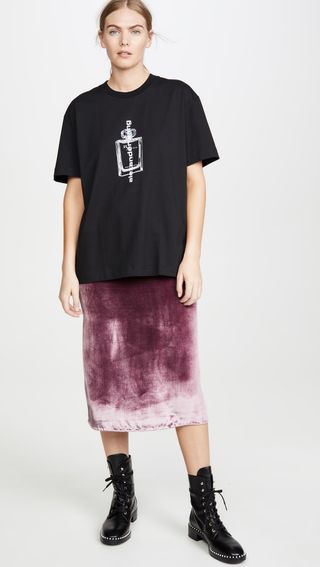 Alexander Wang + Short Sleeve T-Shirt With Graphic