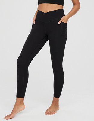 Offline by Aerie + Real Me Xtra Crossover High Waisted Pocket Legging