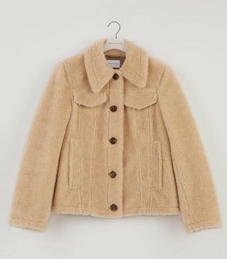 Warehouse + Cream Teddy Coat